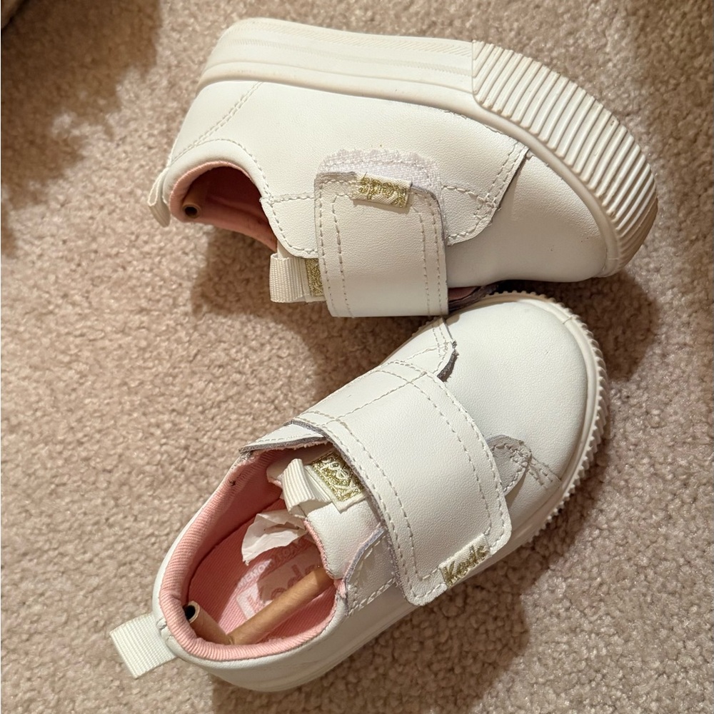 Keds White leather shoe